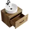 Тумба с раковиной «Aqwella» Craft 60 подвесная дуб балтийский, картинка №2