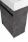 Тумба с раковиной «Art&Max» Family-M 50 с 1 дверцей (50) подвесная Iron Stone правая, фото №5