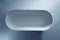 Ванна из искусственного камня «Abber» Frankfurt 170/75 с каркасом с сифоном белая, картинка №6