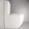 Унитаз компакт безободковый «Ceramica Nova» Mia CN1801-B/CN1801-T белый с сиденьем дюропласт с микролифтом белое, фотография №3