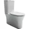 Унитаз компакт безободковый «Ceramica Nova» Star CN1904-B/CN1904-T белый с сиденьем дюропласт с микролифтом белое, фото №1