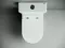 Унитаз компакт безободковый «Ceramica Nova» Metropol CN4001-B/CN4001-T белый с сиденьем дюропласт с микролифтом белое, изображение №4