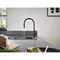 Смеситель для кухонной мойки «Hansgrohe» Talis M54 72800670 с выдвижным изливом чёрный матовый, фотография №3