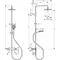 Душевая система «Hansgrohe» Vernis Blend Showerpipe 200 1jet 26089670 с термостатом чёрная матовая, картинка №2