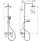 Душевая система «Hansgrohe» Vernis Shape Showerpipe 230 1jet 26286670 с термостатом чёрная матовая, картинка №2