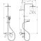 Душевая система «Hansgrohe» Vernis Blend Showerpipe 240 1jet 26426670 с термостатом чёрная матовая, картинка №2