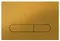 Кнопка смыва «Isvea» Sotti 54ST0107I золото, фото №1