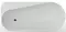 Ванна акриловая «Azario» Fano 170/80 с каркасом с сифоном белая левая, картинка №2