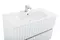 Мебель для ванной подвесная «Art&Max» Elegant 100 с LED подсветкой ручек белый матовый, картинка №6