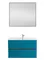 Мебель для ванной подвесная «Art&Max» Elegant 100 с LED подсветкой ручек бирюзовый матовый, фото №1