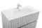 Мебель для ванной подвесная «Art&Max» Elegant 80 с LED подсветкой ручек светло-серый матовый, картинка №6