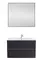 Мебель для ванной подвесная «Art&Max» Elegant 80 с LED подсветкой ручек серый матовый, фото №1