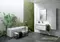 Мебель для ванной подвесная «Clarberg» Logic 100 белая/чёрная, фотография №3