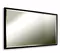Зеркало «Art&Max» Aversa 120/70 с подсветкой чёрное матовое, фото №1