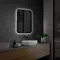 Зеркало «Art&Max» Siena S 55/80 с подсветкой чёрное, фото №5