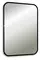 Зеркало «Art&Max» Siena S 60/100 с подсветкой чёрное, фото №1
