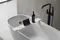 Полка на ванну «Abber» Stein AS1601 на ванну белая, картинка №2