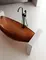 Ванна из полиэфирной смолы «Abber» Kristall 180/80 подвесная без опор коричневая прозрачная, фото №5