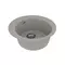 Мойка для кухни «Lemark» Sula 500 и смеситель 9910003-LM3071C-Gray искусственный камень серый, фотография №3