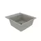 Мойка для кухни «Lemark» Hanka 450 и смеситель 9910009-LM3071C-Gray искусственный камень серый, изображение №4