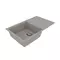 Мойка для кухни «Lemark» Imandra 840 и смеситель 9910033-LM3071C-Gray искусственный камень серый, картинка №2