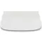 Приставной унитаз безободковый «Ideal Standard» i.life B T461601/T500301 белый с сиденьем дюропласт с микролифтом белое, картинка №6
