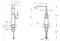 Смеситель для раковины «Vitra» Suit A4276539 чёрный, картинка №2