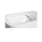 Подвесной унитаз безободковый «Charus» Alva EWC700-114W белый с сиденьем дюропласт с микролифтом белое, фотография №3