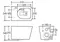 Подвесной унитаз безободковый «Charus» Alva EWC700-114W белый с сиденьем дюропласт с микролифтом белое, картинка №6