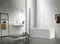 Шторка на ванну стеклянная «Акватек» 10015CH 100/150 прозрачная/хром универсальная, картинка №2
