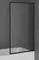 Шторка на ванну стеклянная «Paini» ScreenWT80F 80/140 принт рамка/чёрная универсальная, фото №1