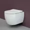 Комплект инсталляция с унитазом, крышкой и кнопкой смыва «Ceramica Nova» Play CN3001_1001M_1000 безободковый белый, изображение №4