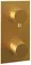 Смеситель для душа «Remer» Edge EG593BG с термостатом брашированное золото, фото №1