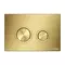 Кнопка смыва «WasserKRAFT» MG01 матовое золото, картинка №2