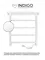 Электрический полотенцесушитель «Indigo» Forma LEF60-50WMRt 50/60 белый матовый с полкой универсальный, фотография №3