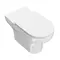 Унитаз компакт безободковый «Kerama Marazzi» Buongiorno (PLMR.SEAT.02\WHT) белый с сиденьем дюропласт с микролифтом белое, картинка №2