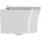 Подвесной унитаз безободковый «Point» Вега PN41711 белый с сиденьем дюропласт с микролифтом белое, фотография №3