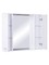 Зеркальный шкаф «Style Line» Венеция 90 с подсветкой белый, картинка №2