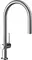 Смеситель для кухонной мойки «Hansgrohe» Talis M54 72802000 с выдвижным изливом хром, фото №1