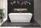 Ванна акриловая «Marka One» Icon 170/75 с каркасом с сифоном белая, фотография №3