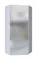 Зеркальный шкаф «Marka One» Penta 43П без света угловой белый глянец универсальный, фото №1
