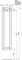Пенал «Aquanet» Терра 35 подвесной белый матовый универсальный, изображение №8