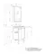 Тумба с раковиной «Aquaton» Сканди Doors 45 (Адриана 45) белый глянец/белый матовый, картинка №6
