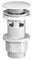 Донный клапан для раковины «Am.Pm» F0700P33 с механизмом Клик-Клак белый, фото №1