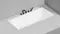 Ванна из литьевого мрамора «Salini» Orlanda Axis Kit 170/75 S-Sense с ножками с сифоном белая глянцевая, фото №5