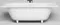 Ванна из литьевого мрамора «Salini» Ornella Axis Kit 170/75 S-Sense с ножками с сифоном белая матовая, фото №1