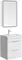Тумба с раковиной «Aquanet» Ирис new 50 с 2 ящиками (Ирис 50) подвесная белый глянец, изображение №4