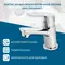 Смеситель для раковины «Santek» Венга WH5A02003C001 хром, фотография №3