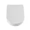 Подвесной унитаз безободковый «Art&Max» Gina AM218CHR/AM218SC белый с сиденьем дюропласт с микролифтом белое, изображение №4