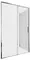 Душевое ограждение «Aquanet» Pleasure Evo AE65-N130-CT 130/80 прямоугольный прозрачный/хром универсальный без поддона, фото №1